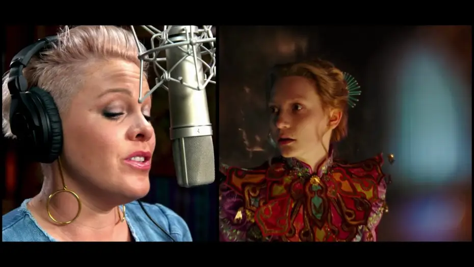 Video for the film Alice Through the Looking Glass — Alice attraverso lo specchio - P!nk canta “White Rabbit” - Pod dal film | HD