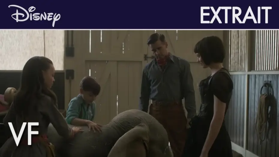 Video for the film Dumbo — Dumbo - Extrait : Dumbo travaille seul VF