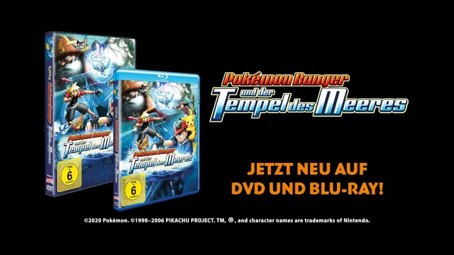 Video for the film Pokémon Ranger and the Temple of the Sea — Pokémon Ranger und der Tempel des Meeres - Trailer [HD] Deutsch / German