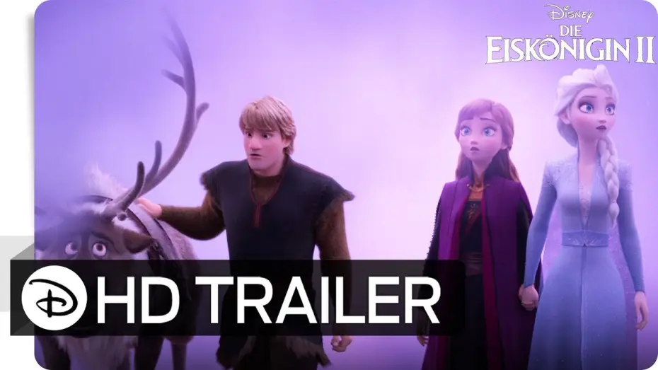Video for the film Frozen II — Die Eiskönigin 2 - Trailer #2 - Deutsch HD