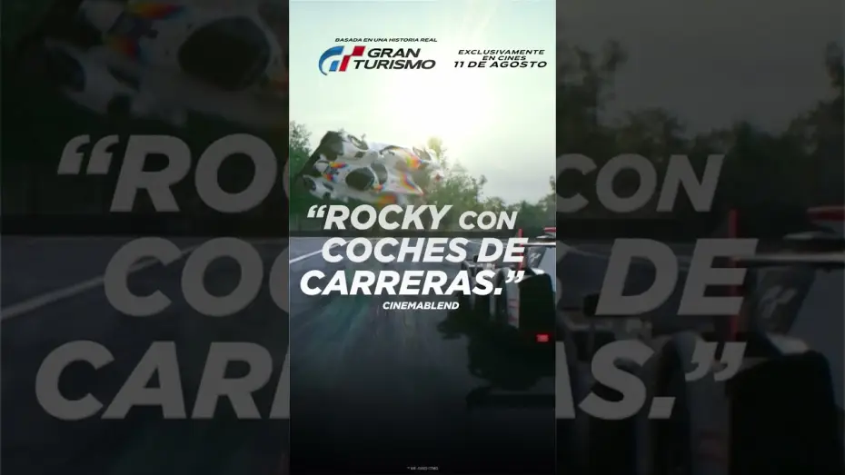 Video for the film Gran Turismo — Perder no es una opción