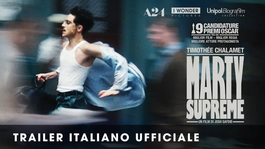 Video for the film Marty Supreme — Marty Supreme | Trailer Italiano Ufficiale HD