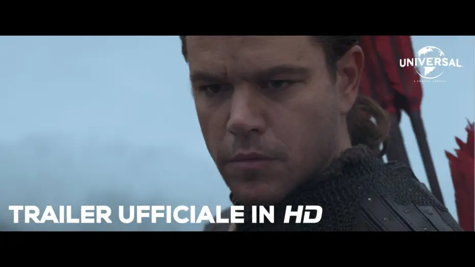 Video for the film The Great Wall — THE GREAT WALL di Zhang Yimou con Matt Damon - Trailer italiano ufficiale