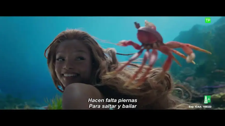 Video for the film The Little Mermaid — Making of: 'Ariel' [VOSE]