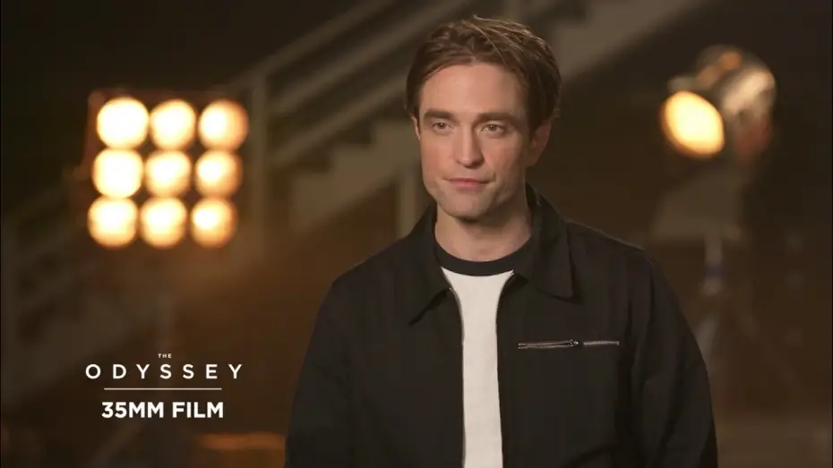 Video for the film The Odyssey — Robert Pattinson on 35MM