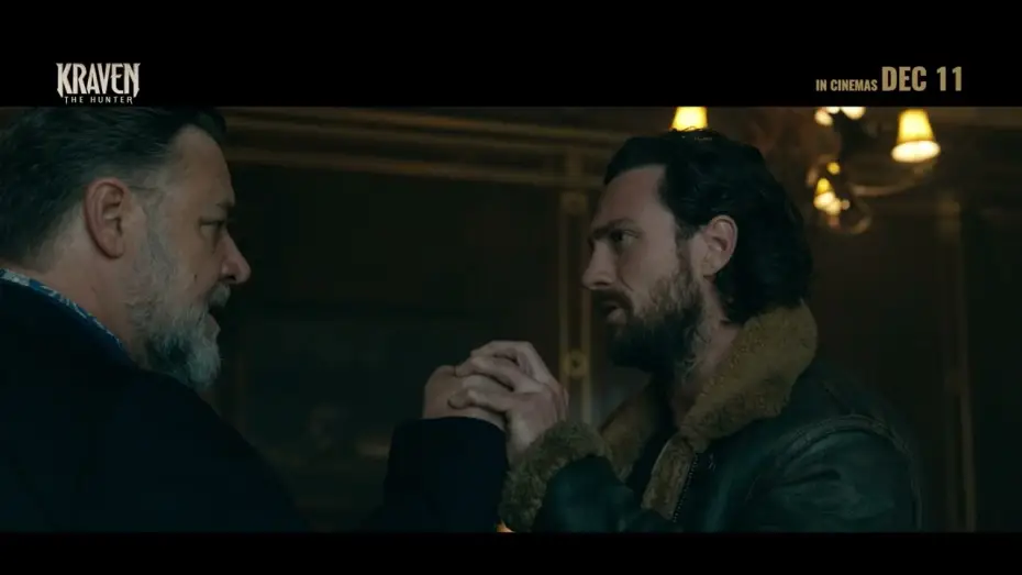 Video for the film Kraven the Hunter — In Cinemas Dec 11