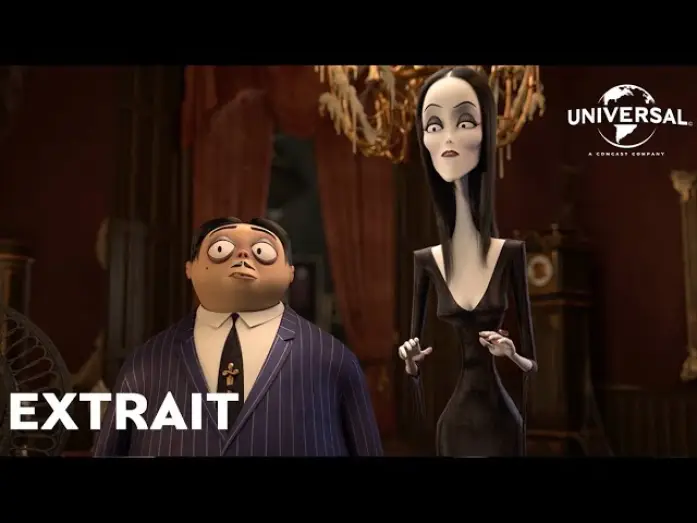 Video for the film The Addams Family — La Famille Addams - Extrait : "Margaux redécore le manoir" [VF]