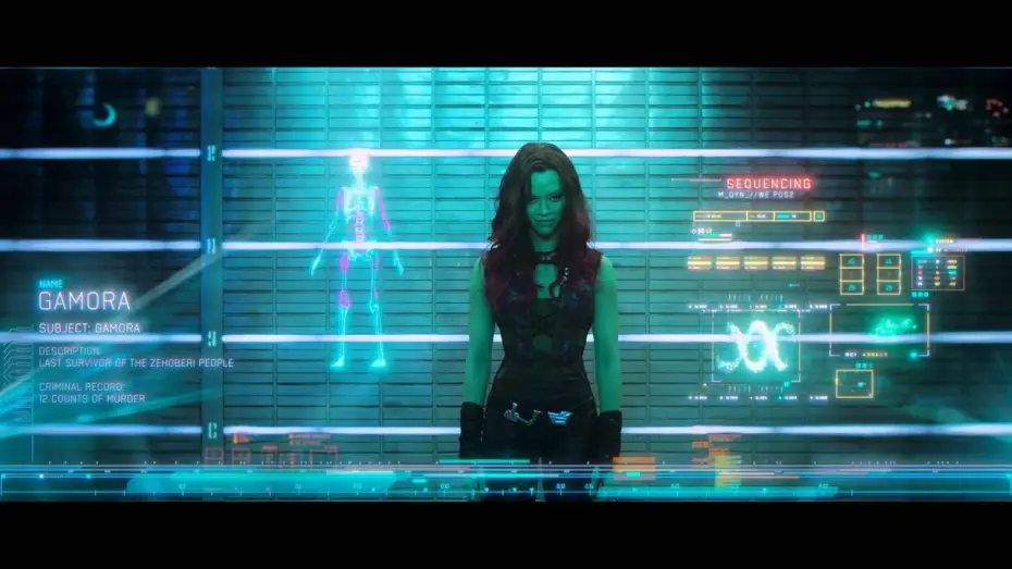 Video for the film Guardians of the Galaxy — Guardiani della Galassia - Gamora | HD
