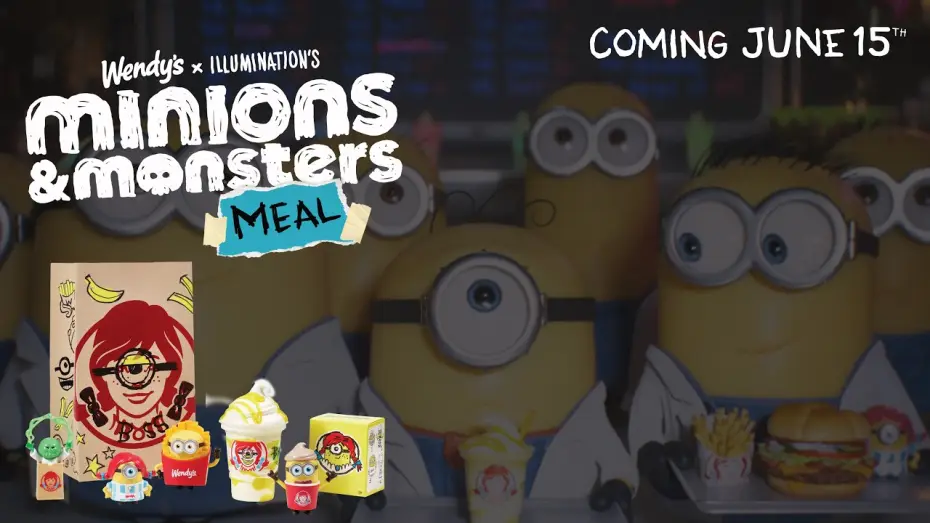 Video for the film Minions & Monsters — The Minions are coming to Wendy’s