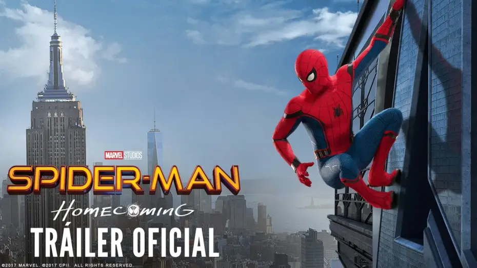 Video for the film Spider-Man: Homecoming — SPIDER-MAN HOMECOMING. Tráiler Oficial #2 en español HD. Ya en cines.