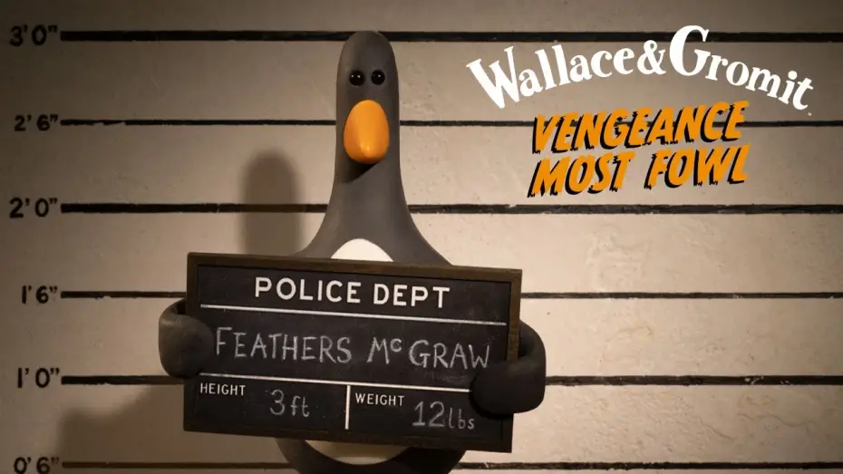 Video for the film Wallace & Gromit: Vengeance Most Fowl — Feathers McGraw returns in Wallace & Gromit: Vengeance Most Fowl