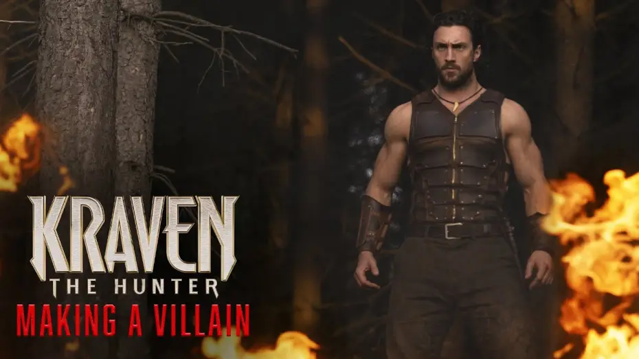Video for the film Kraven the Hunter — Making a Villain (TV Commercial)