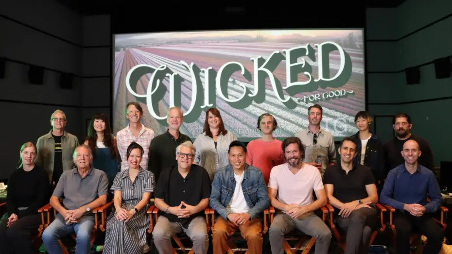 Video for the film Wicked Part Two — Exclusive Wrap Day Moment with Jon M. Chu | Wicked: For Good Post Sound Celebration