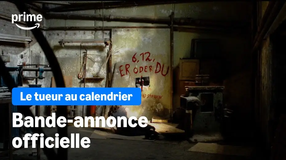 Video for the film The Calendar Killer — Le tueur au calendrier - Bande-Annonce | Prime Video