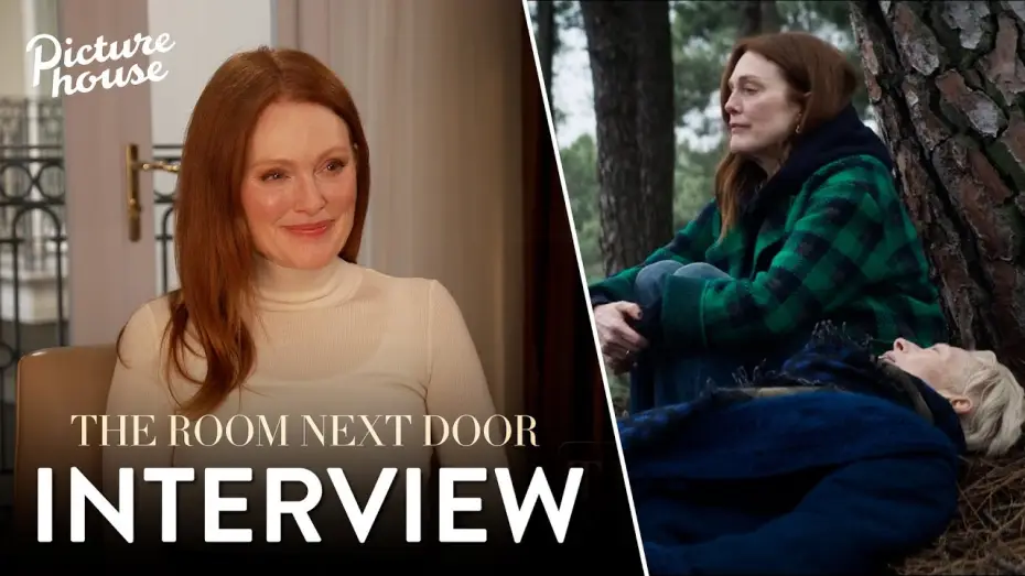 Video for the film The Room Next Door — Julianne Moore Interview