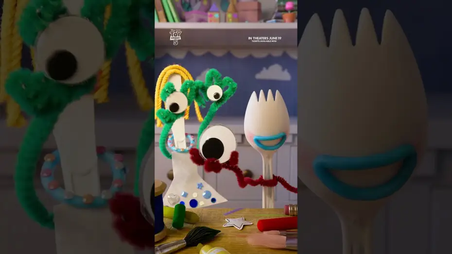 Video for the film Toy Story 5 — GRW Forky and Karen Beverly for the premiere!