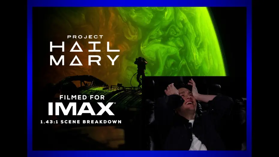 Video for the film Project Hail Mary — 1.43 Scene Breakdown | Filmed For IMAX®