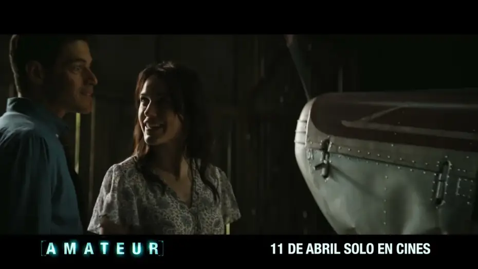 Video for the film The Amateur — Anuncio: 'Rami Malek está soberbio'