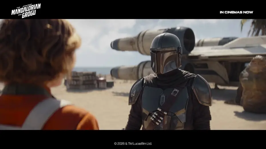 Video for the film The Mandalorian & Grogu — Tickets - In Cinemas Now