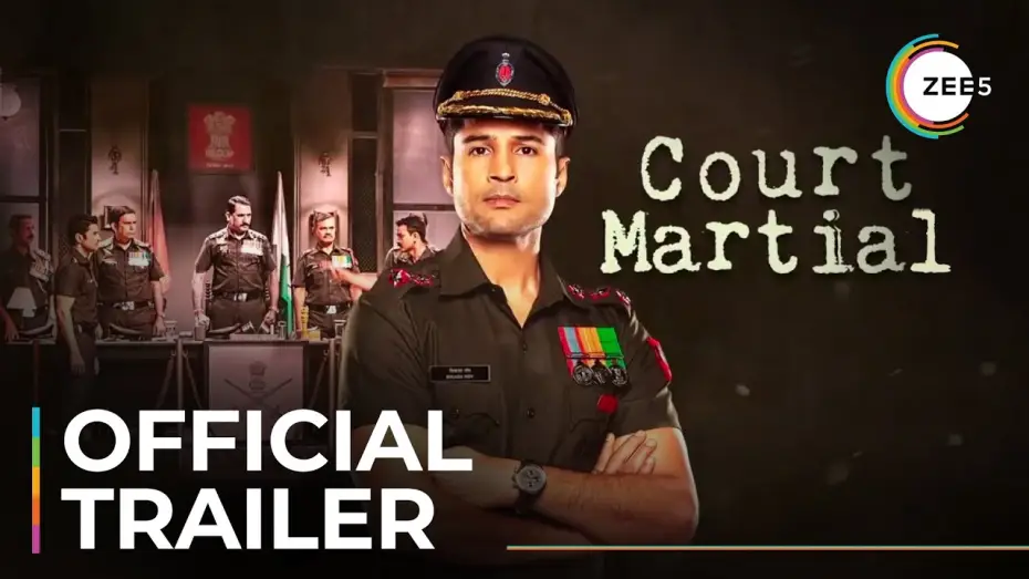 Video for the film Court Martial — Court Martial | Official Trailer | Rajeev Khandelwal | Streaming Now On ZEE5