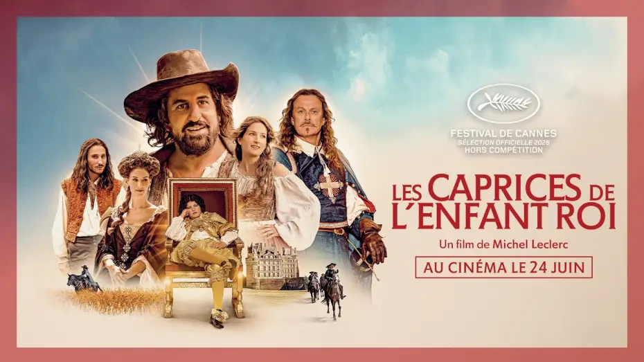 Video for the film Molière, Cyrano and the Young King — LES CAPRICES DE L'ENFANT ROI - Spot 20s