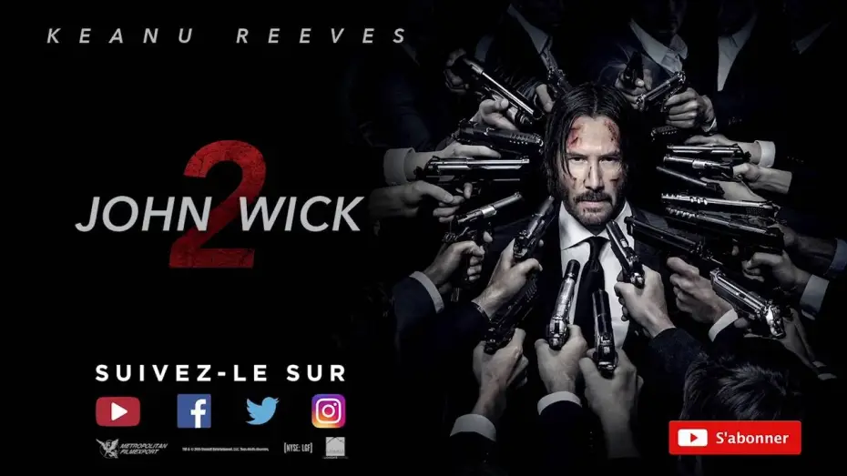 Video for the film John Wick: Chapter 2 — JOHN WICK 2 - Teaser - VOST