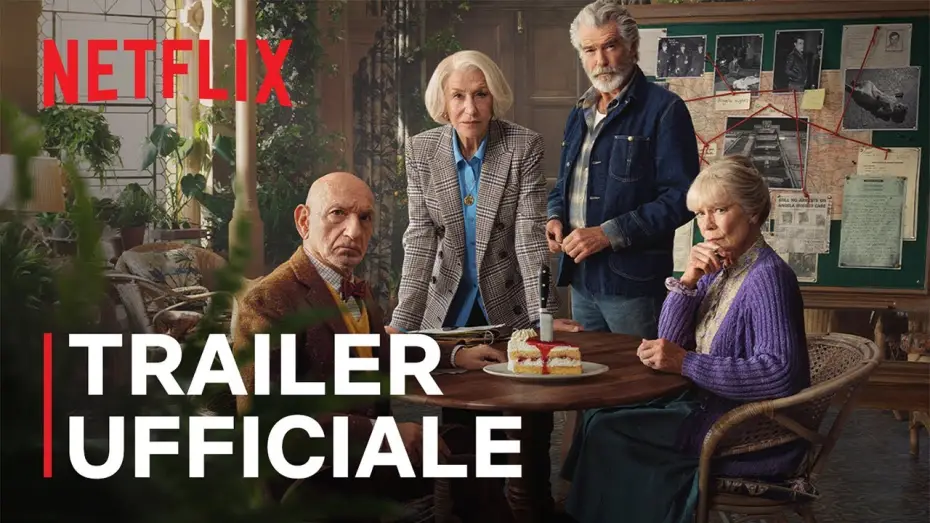Video for the film The Thursday Murder Club — Il club dei delitti del giovedì | Trailer ufficiale | Netflix Italia