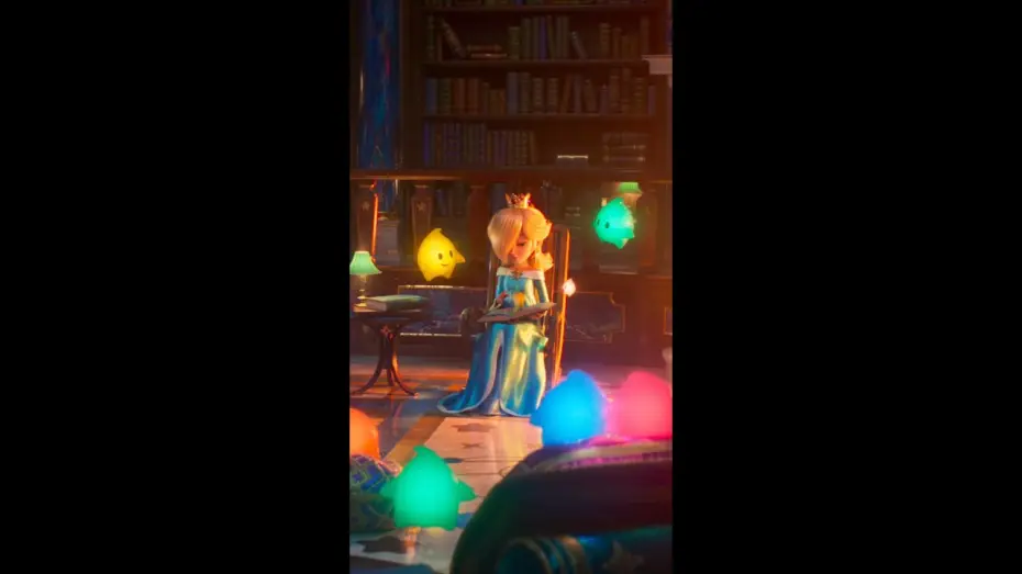 Video for the film Untitled Super Mario Bros. Movie — Brie Larson voices Rosalina.