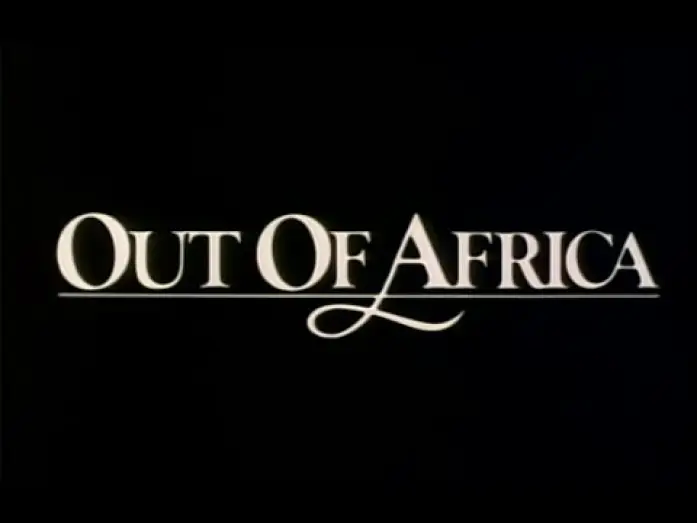 Video for the film Out of Africa — Out Of Africa - Bande Annonce (VOST)