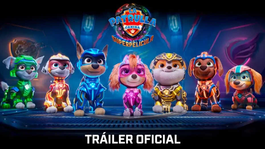 Video for the film PAW Patrol: The Mighty Movie — Tráiler Oficial en español