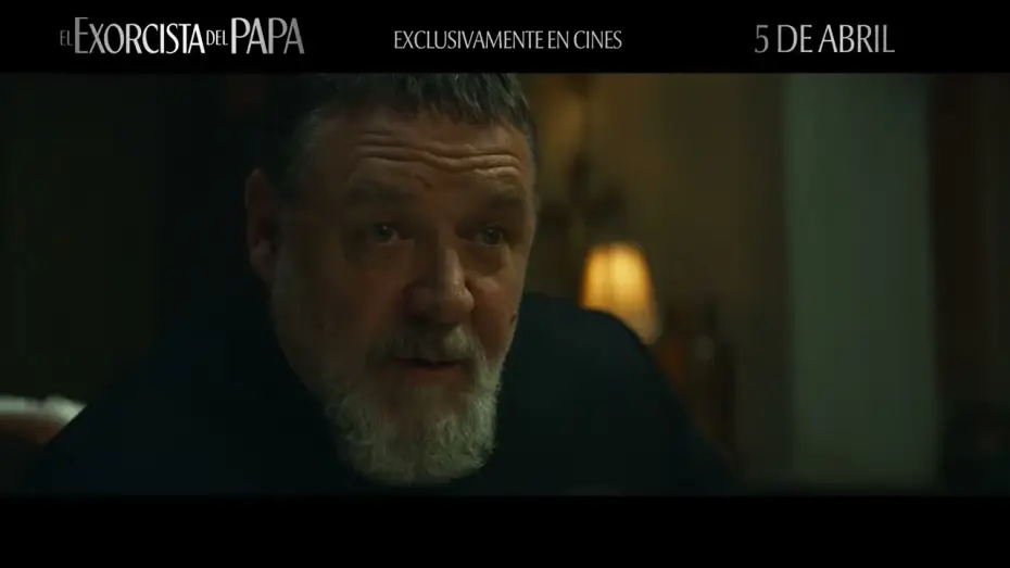 Video for the film The Pope's Exorcist — Russell Crowe es el exorcista jefe del Vaticano