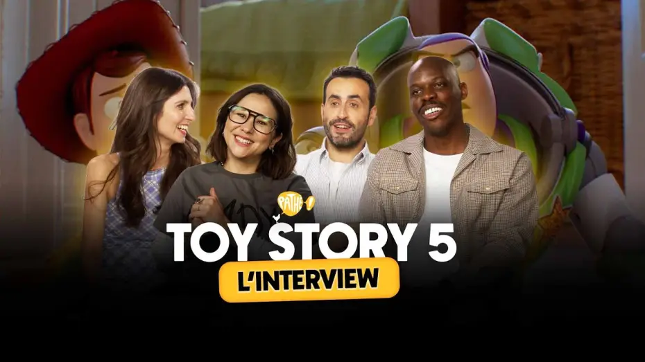 Video for the film Toy Story 5 — L'INTERVIEW - TOY STORY 5 (Laura Felpin, Jonathan Cohen, Jean-Pascal Zadi...)