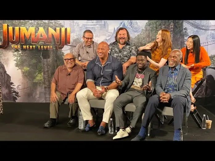 Video for the film Jumanji: The Next Level — Cast Q&A