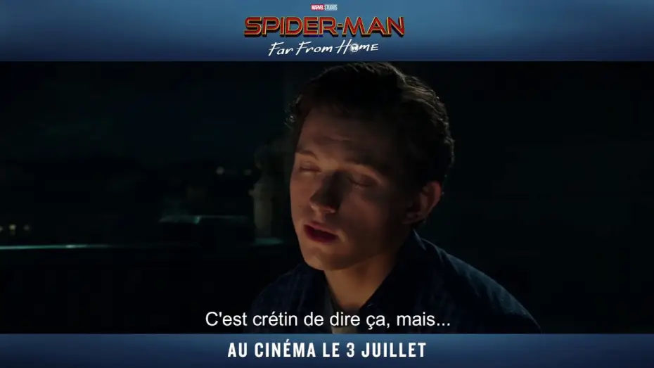 Video for the film Spider-Man: Far From Home — Spider-Man : Far From Home - Extrait : "Superhero Heart to Heart" VOST