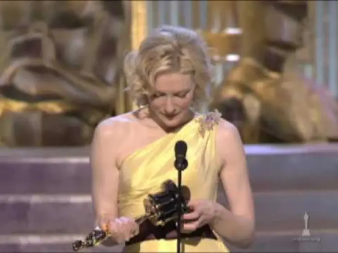 Video for the film The Aviator — Cate Blanchett Wins Supporting Actress: 2005 Oscars
