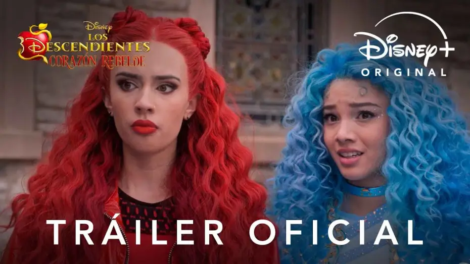 Video for the film Descendants: The Rise Of Red — Tráiler Oficial en castellano