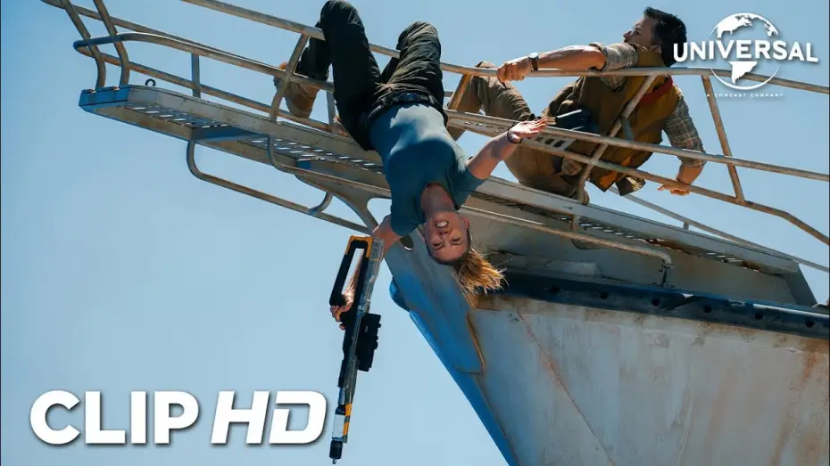 Video for the film Untitled Jurassic World Movie — Clip en español - Cara a cara