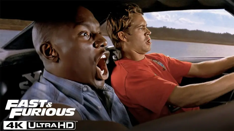 Video for the film 2 Fast 2 Furious — Brian and Roman Make a Daring Jump onto Verone's Yacht