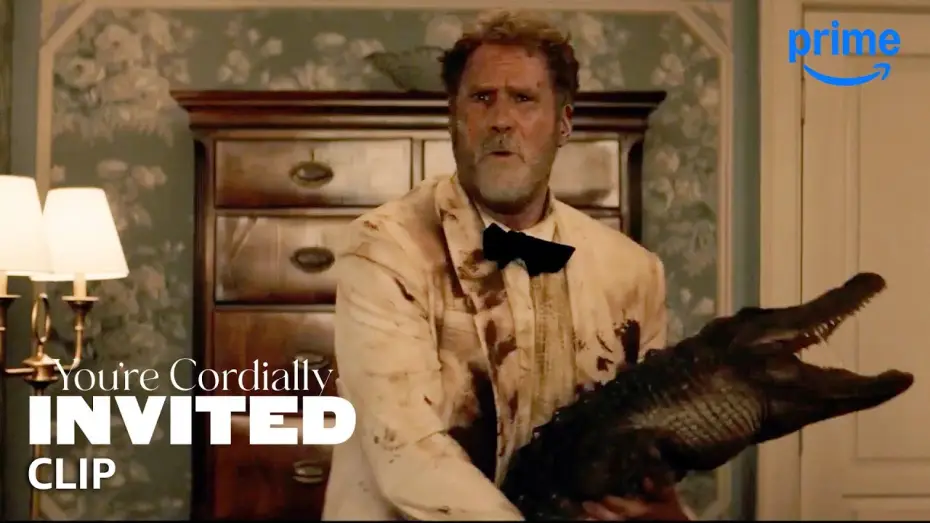 Video for the film You're Cordially Invited — Will Ferrell Wrestles an Alligator
