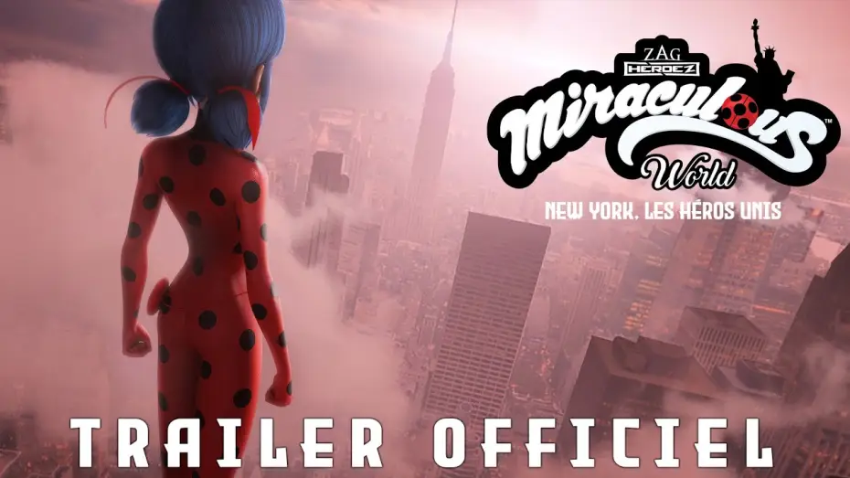 Video for the film Miraculous World: New York, United HeroeZ — MIRACULOUS WORLD ⭐ New-York, les héros unis - Trailer 🌍 Le 26 Septembre à 9h20 sur Disney Channel