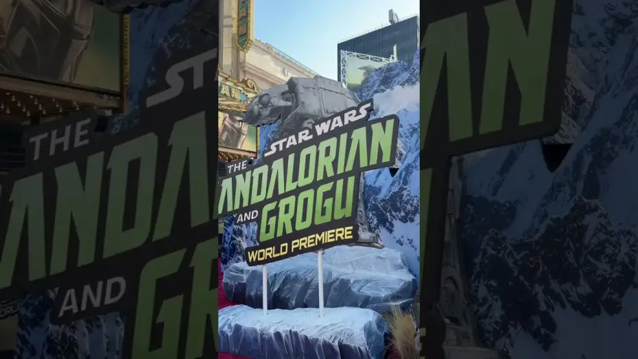 Video for the film The Mandalorian & Grogu — In Theaters May 22