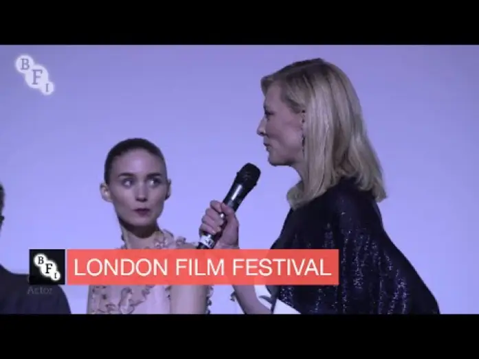 Video for the film Carol — Carol Onstage Intro - American Express® Gala | BFI London Film Festival