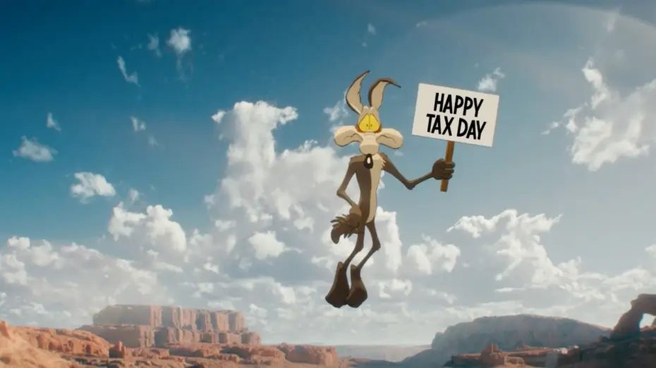 Video for the film Coyote vs. Acme — Happy Tax Day