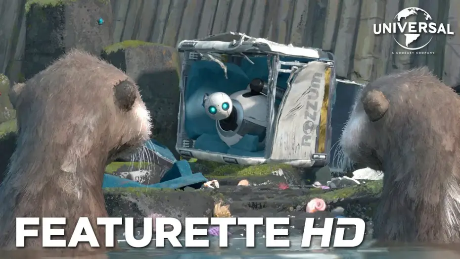 Video for the film The Wild Robot — Featurette - Creando un mundo salvaje: playa [VOSE]