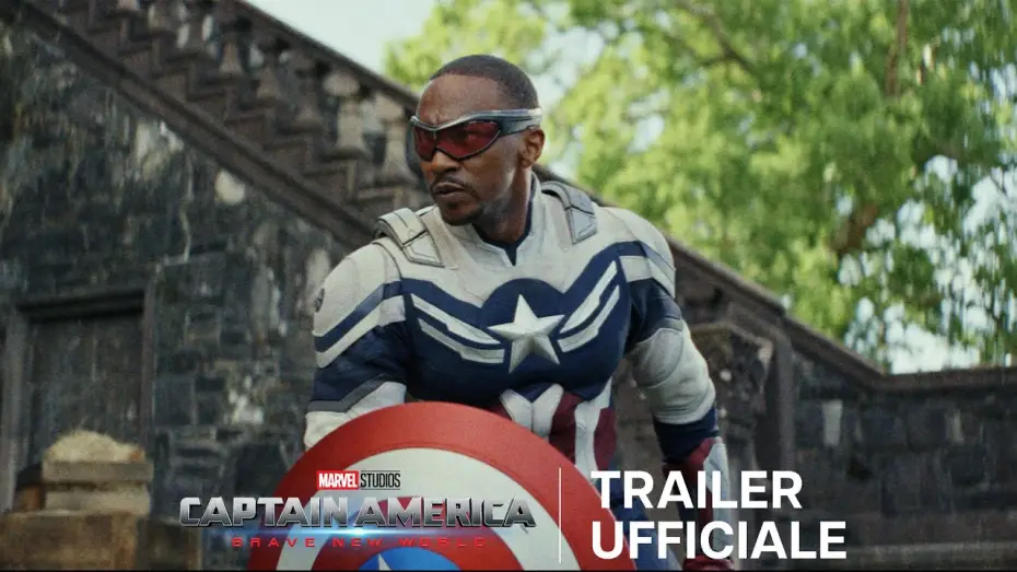 Video for the film Captain America: Brave New World — Trailer Ufficiale