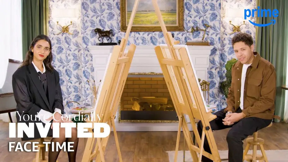Video for the film You're Cordially Invited — The Cast Paints Each Other