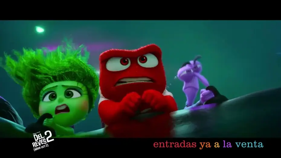 Video for the film Inside Out 2 — Anuncio: 'Ya no sois lo que ella necesita'