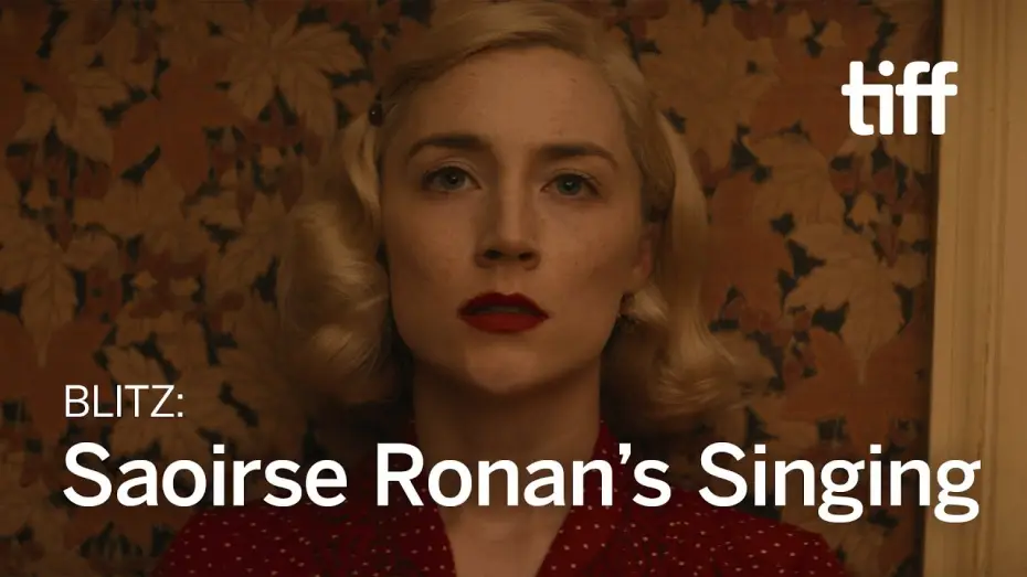 Video for the film Blitz — The Secret Behind Saoirse Ronan's Musical Performance in BLITZ | TIFF 2024