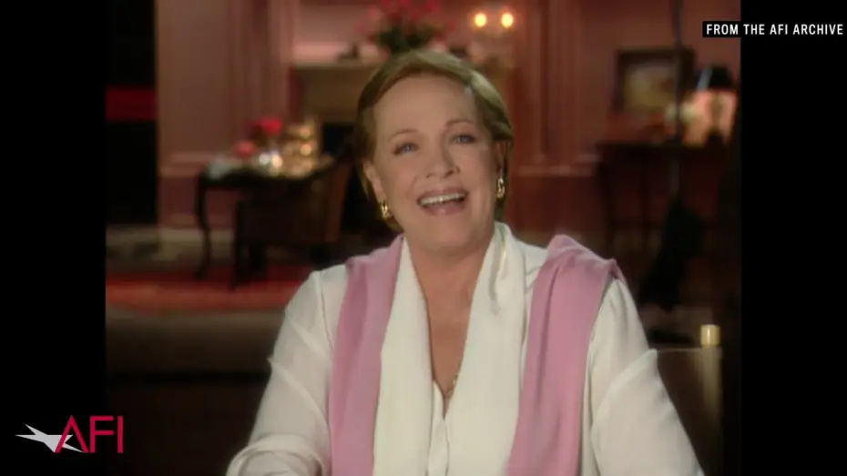 Video for the film Mary Poppins — MARY POPPINS star Julie Andrews on the song "Supercalifragilisticexpialidocious"