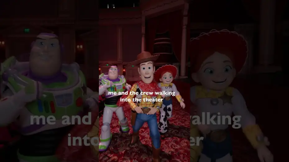 Video for the film Toy Story 5 — three tickets please